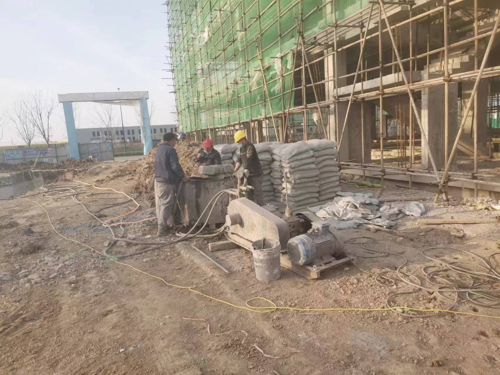 沙湖镇别墅下沉注浆